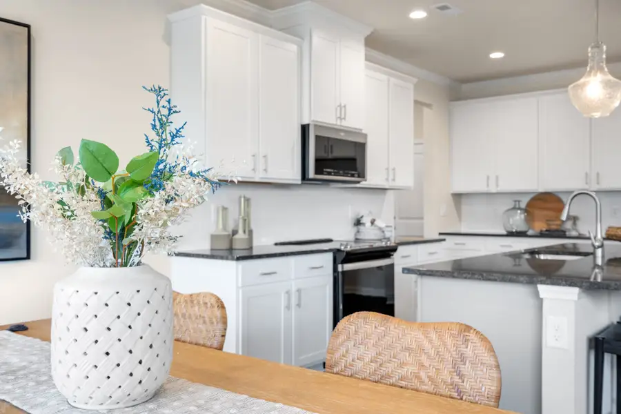 Representative furnished interior of a home built from the Voyageur by Mattamy Homes in McAlister Creek, Clayton (Image 4).