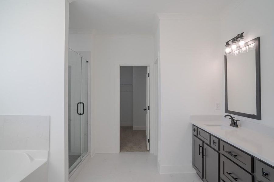 Furnished interior view inside a new home in Magnolia Ridge, Monroe (Image 7).