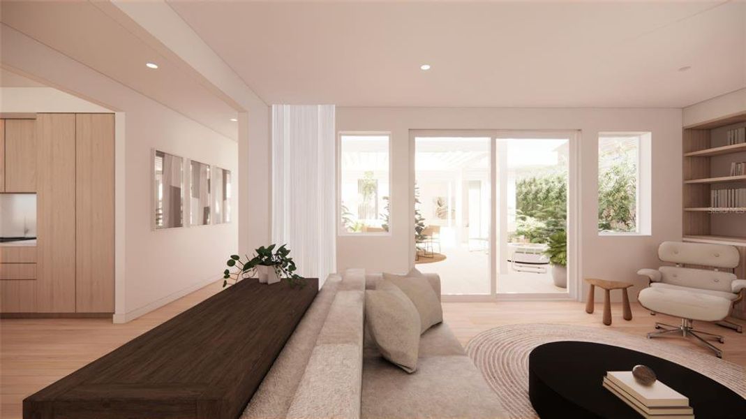 Cypress interior rendering
