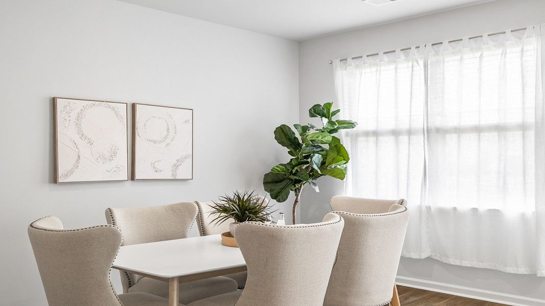 Furnished interior view inside a new home in Carolina Groves Townhomes, Moncks Corner (Image 12).