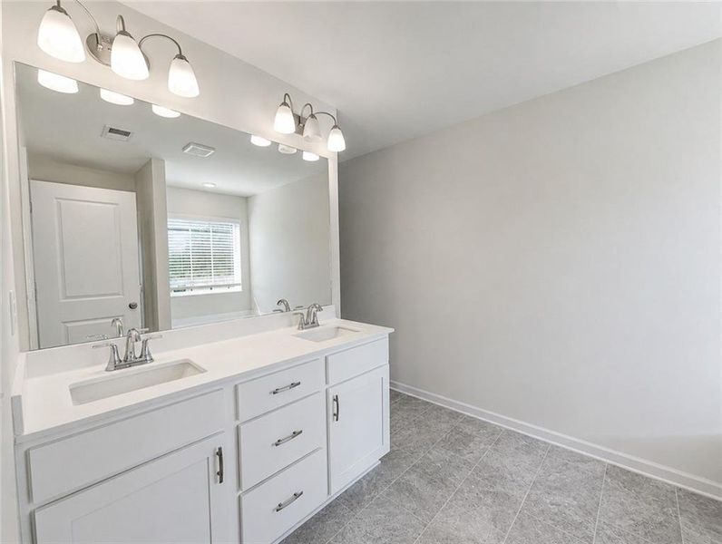 Furnished interior view inside a new home in Walden Park – The Collection, Jonesboro (Image 8).