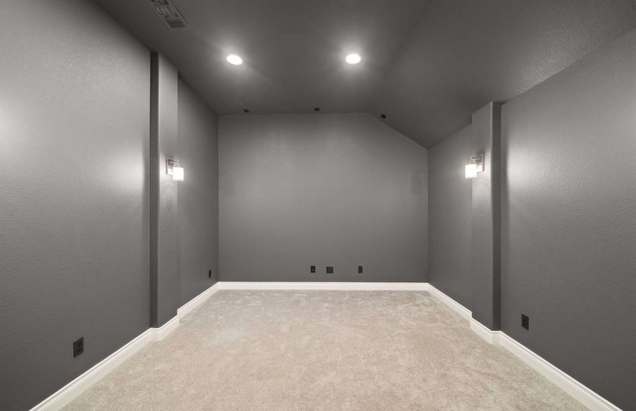 Spacious, unfurnished interior of a new home in Bridgeland 60′, Cypress (Image 41).