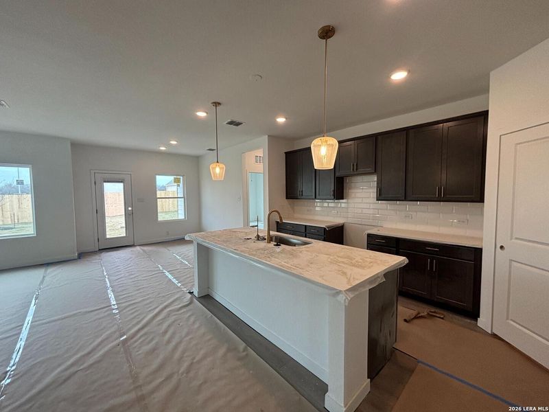 In-progress construction of a new home in The Heights at Saddlebrook Ranch 60's, Schertz, TX (Image 24). In-progress construction of a new home in The Heights at Saddlebrook Ranch 60's, Schertz, TX (Image 24).