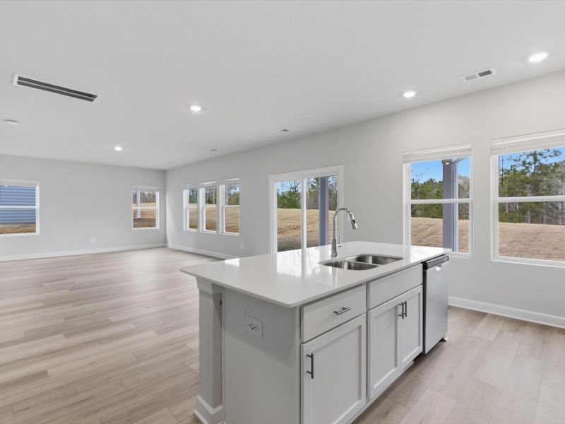 Furnished interior view inside a new home in Shiloh Valley, Piedmont (Image 7).