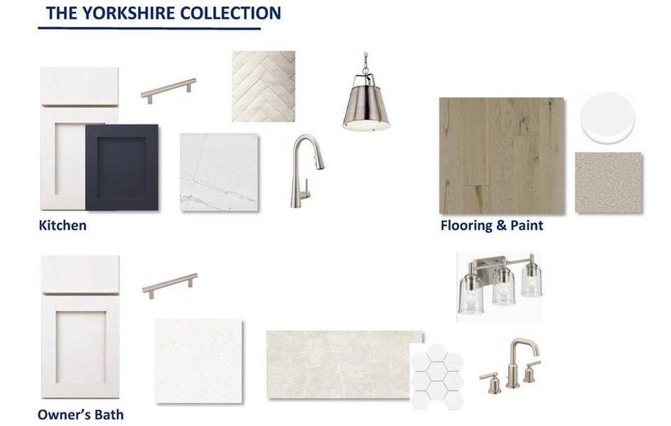 Sample of building materials used in homes in Maple Grove at Towne Lake, Woodstock (Image 5).