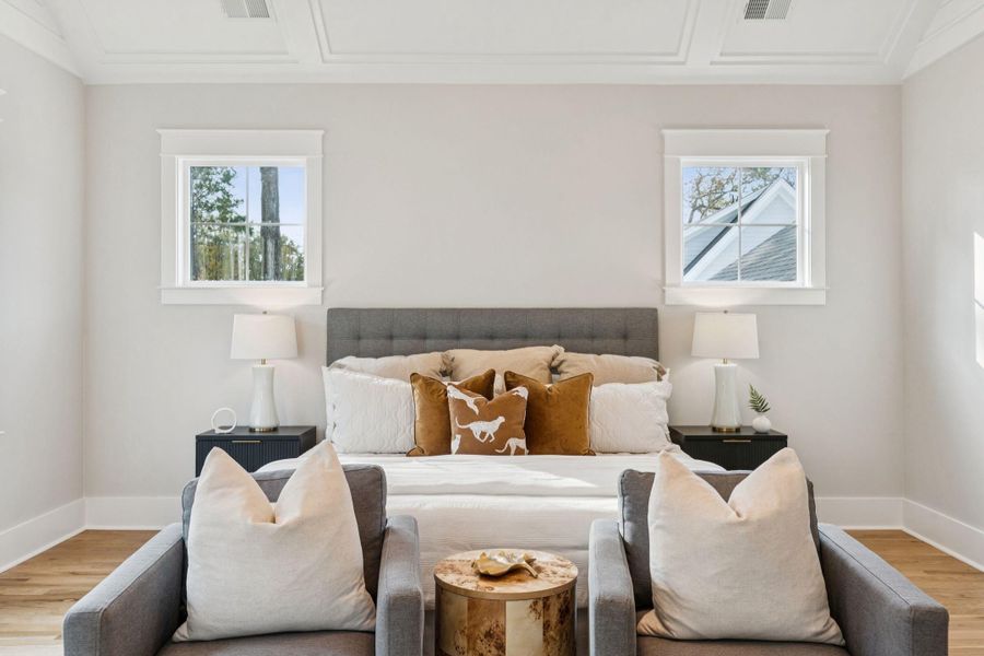 Furnished interior view inside a new home in Riverside at Carolina Park, Mount Pleasant (Image 38).