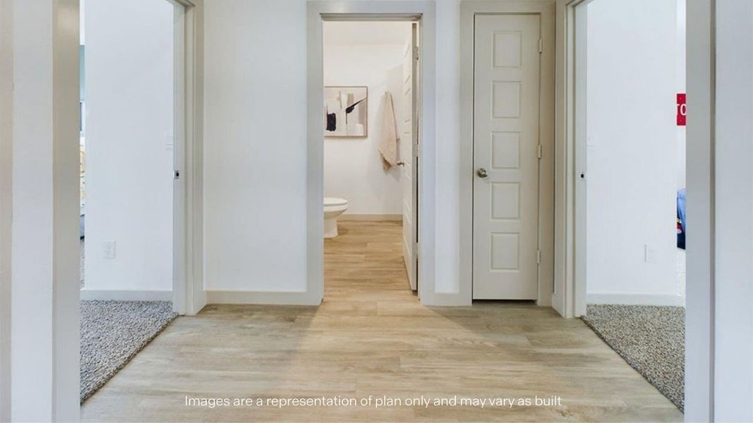 Spacious, unfurnished interior of a new home in Overlook West, Wolfforth (Image 20).