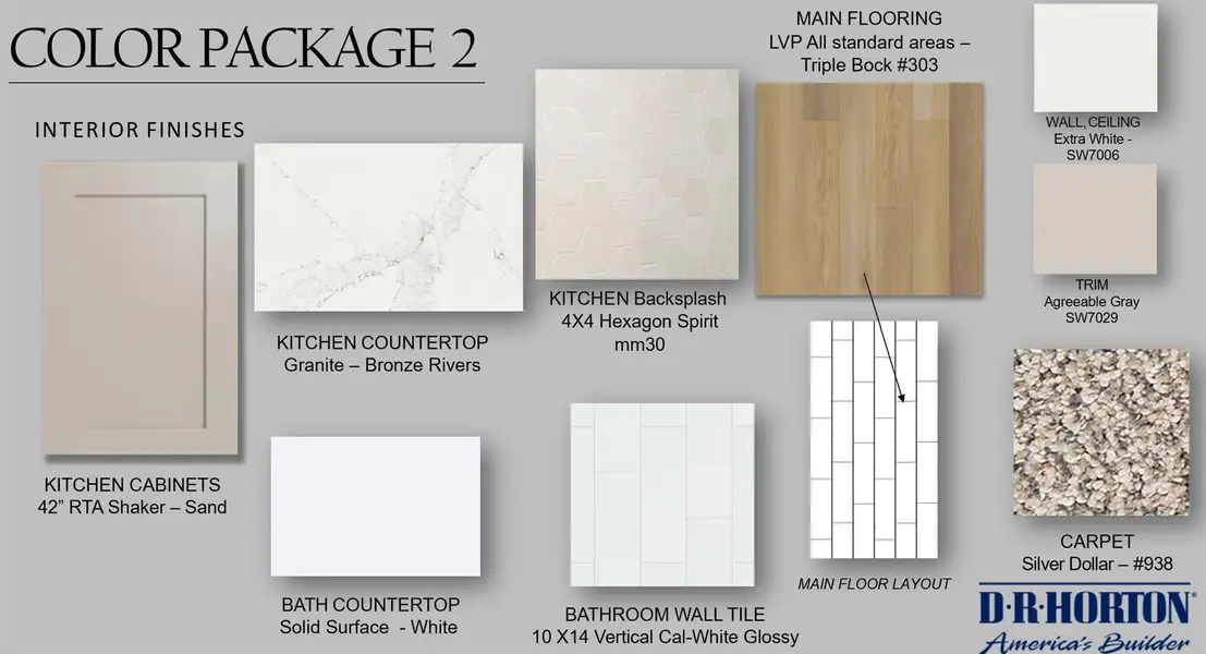 Sample of building materials used in homes in Lago Mar, Texas City (Image 3).