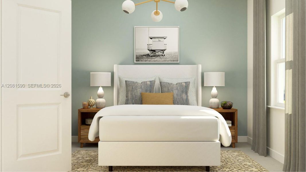 Next Gen® SuiteThe Next Gen® bedroom is a peaceful sanctuary where residents can retire after a busy day and includes a generously sized closet.
