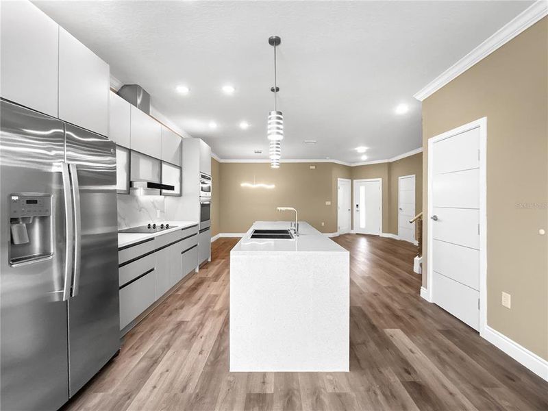 Furnished interior view inside a new home in , Davenport (Image 9).
