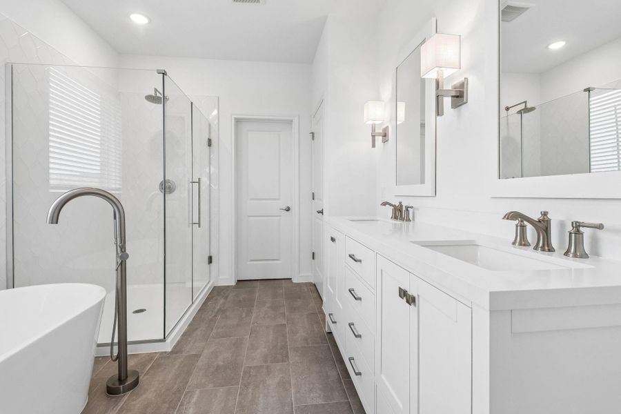 Spa-like primary bath