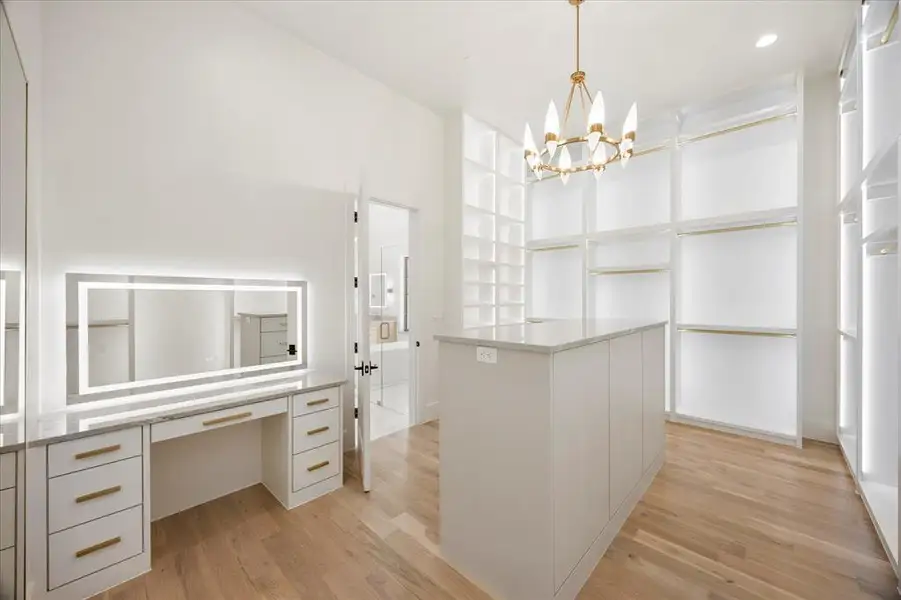 Furnished interior view inside a new home in , Heath (Image 18).