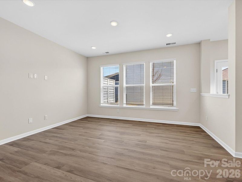Spacious, unfurnished interior of a new home in North Creek Village, Huntersville (Image 33).
