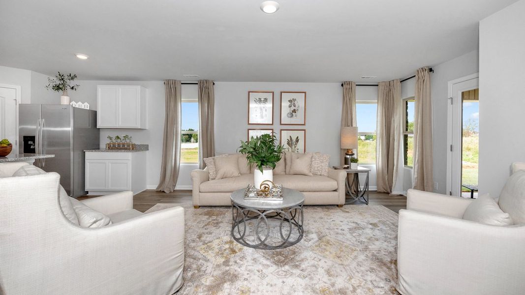 Furnished interior view inside a new home in Bailey Park, Fayetteville (Image 11).