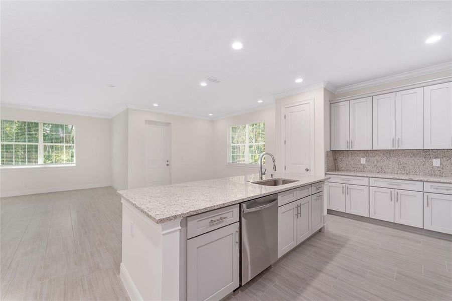 Furnished interior view inside a new home in , Belleview (Image 8).