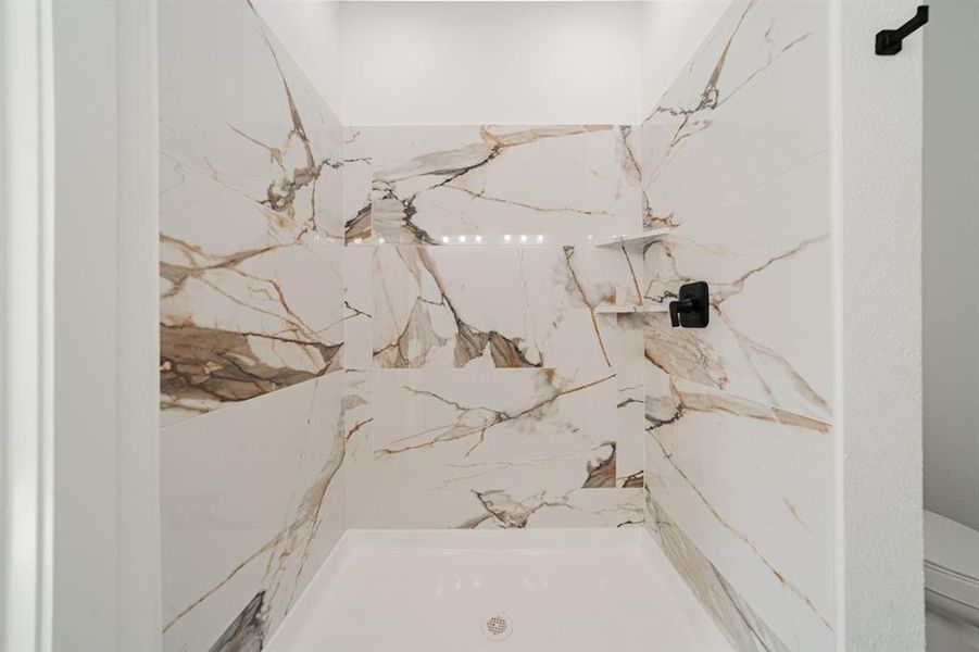 Furnished interior view inside a new home in , Dallas (Image 16).