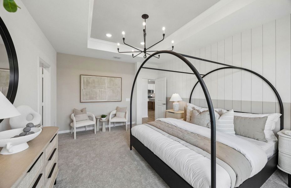 Representative furnished interior of a home built from the Emory by Pulte Homes in Wilson Creek Meadows, Celina (Image 8).