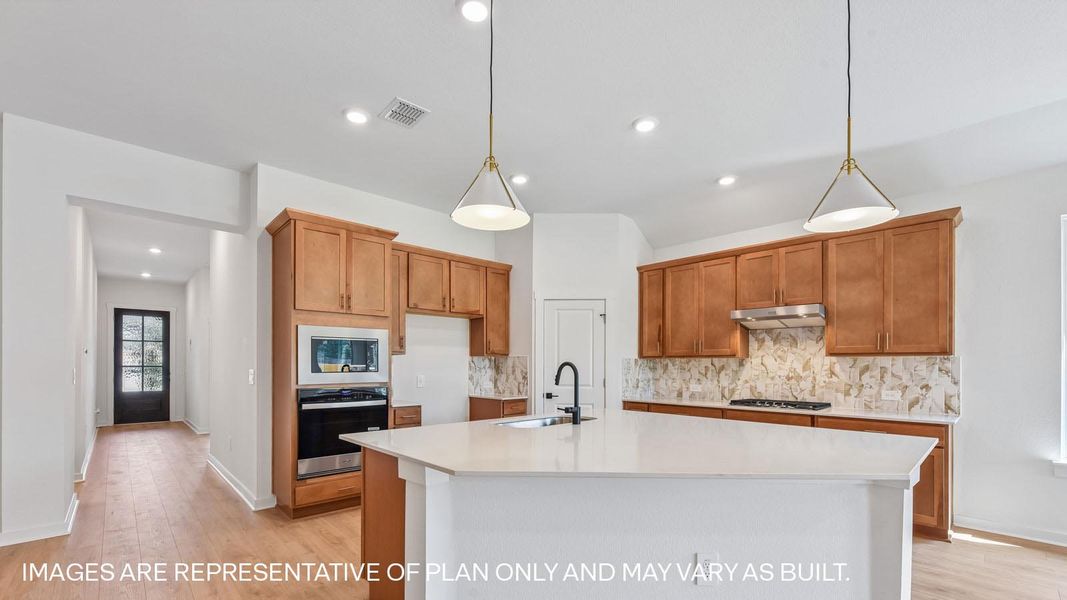 Furnished interior view inside a new home in Rosenbusch Ranch, Leander (Image 11).
