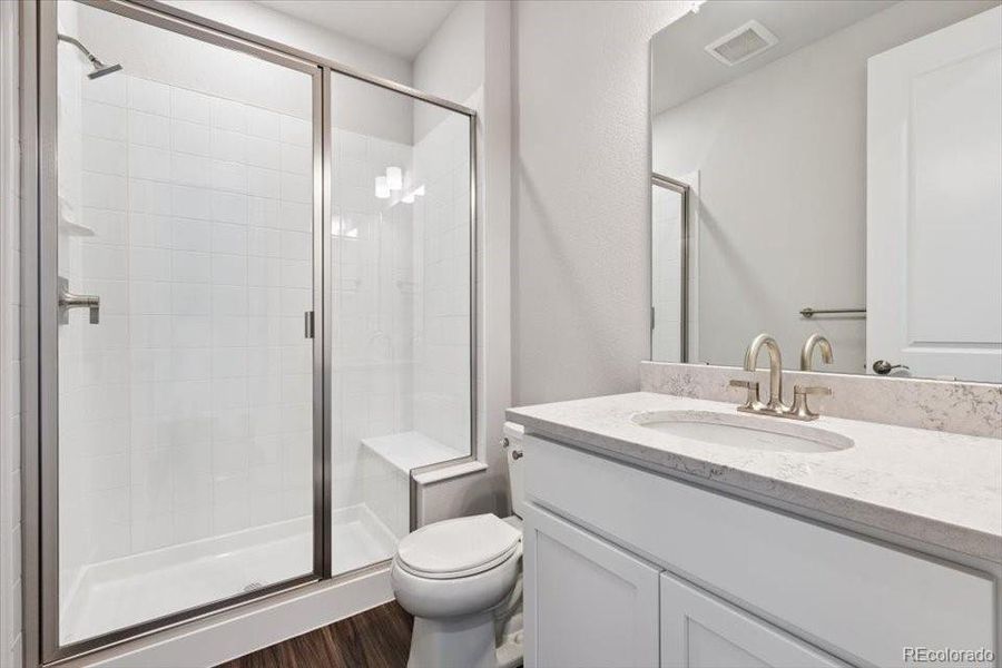 Furnished interior view inside a new home in Prestige Collection at Parkdale Commons, Lafayette (Image 5).