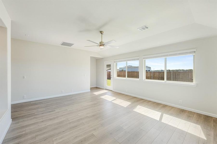 Spacious, unfurnished interior of a new home in East Oak Creek Elements, Commerce (Image 25).