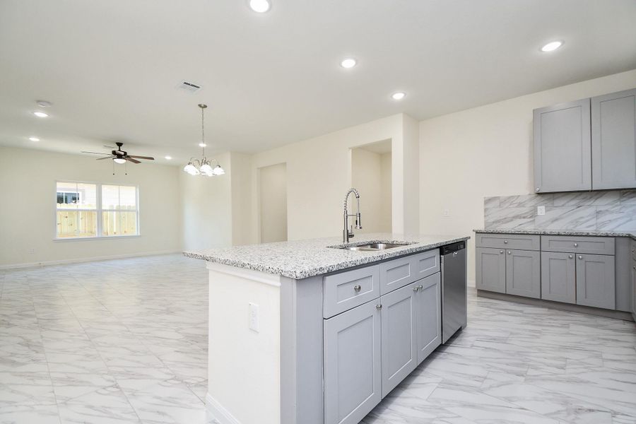 Furnished interior view inside a new home in , Houston (Image 8). Furnished interior view inside a new home in , Houston (Image 8).