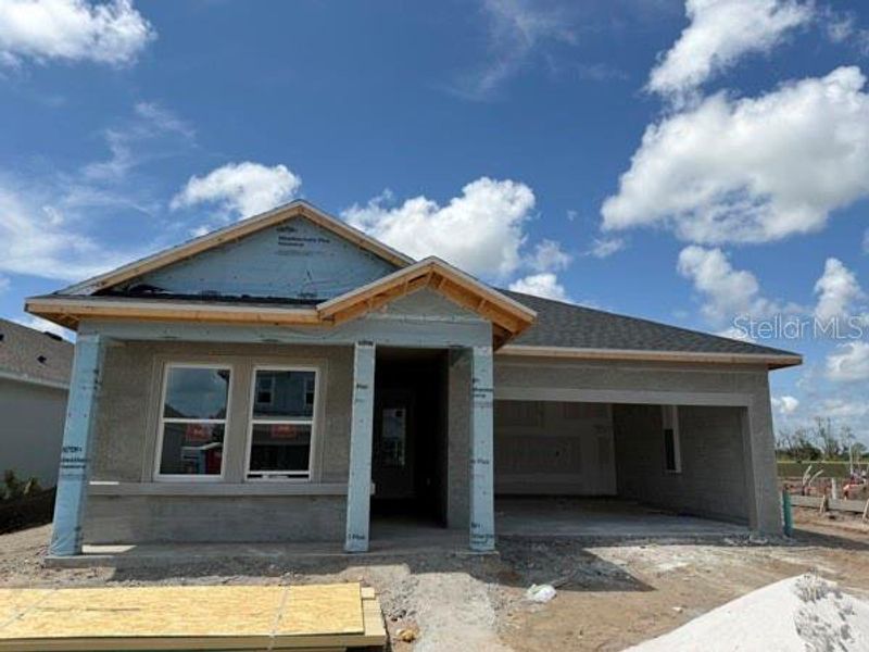 In-progress construction of a new home in North River Ranch – Garden Series, Parrish, FL (Image 6).