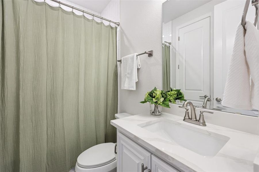 Furnished interior view inside a new home in Mockingbird Heights, Midlothian (Image 36).