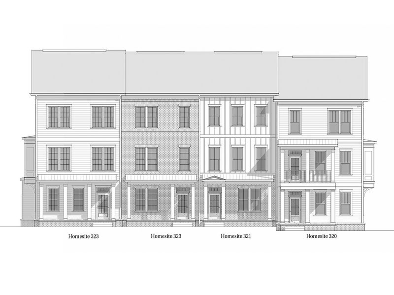 Homeite 320-323, Westbrook 22 and Highland 20 Townhomes Homeite 320-323, Westbrook 22 and Highland 20 Townhomes