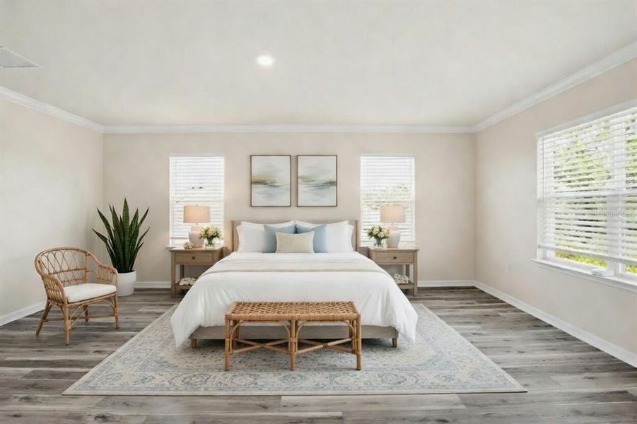 Furnished interior view inside a new home in Coddington, Bradenton (Image 7).