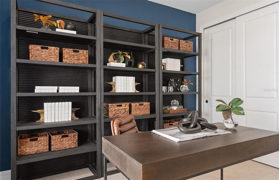 Furnished interior view inside a new home in Parkside Trails, Clermont (Image 9). Furnished interior view inside a new home in Parkside Trails, Clermont (Image 9).