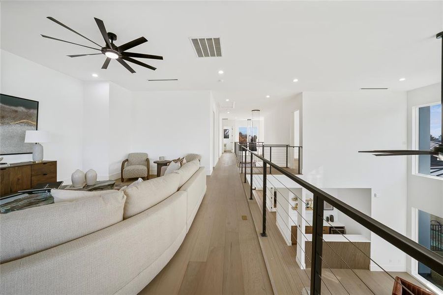 Furnished interior view inside a new home in , Heath (Image 13).