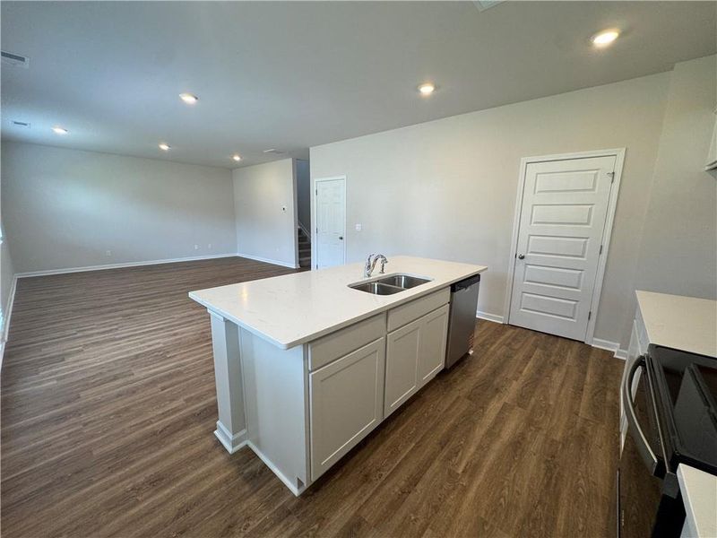 Furnished interior view inside a new home in Oakchase at Hampton, Hampton (Image 9). Furnished interior view inside a new home in Oakchase at Hampton, Hampton (Image 9).