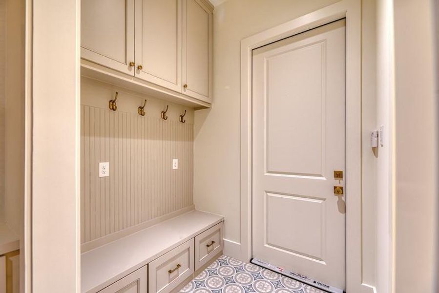 mud room off garage