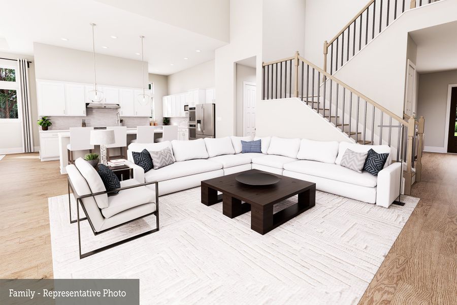 The Mendoza - Family Room The Mendoza - Family Room