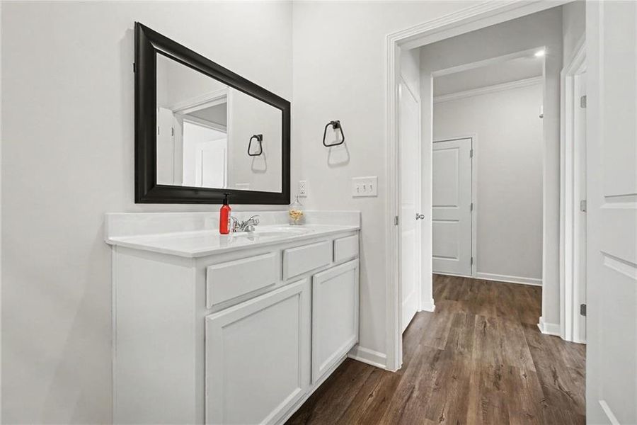 Furnished interior view inside a new home in Villages at Cedar Hill, Dallas (Image 12).