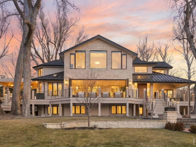 Front exterior of a new home in , Boulder, CO, highlighting curb appeal (Image 1). Front exterior of a new home in , Boulder, CO, highlighting curb appeal (Image 1).
