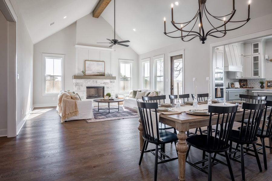 Representative furnished interior of a home built from the The Addison by Reece Homes in Greens Prairie Reserve, College Station (Image 19). Representative furnished interior of a home built from the The Addison by Reece Homes in Greens Prairie Reserve, College Station (Image 19).