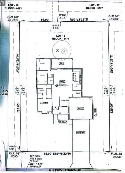 2D floor plan layout of this home in , Port Charlotte, FL (Image 4).