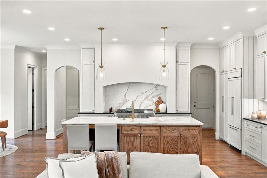 Furnished interior view inside a new home in , Smyrna (Image 63).