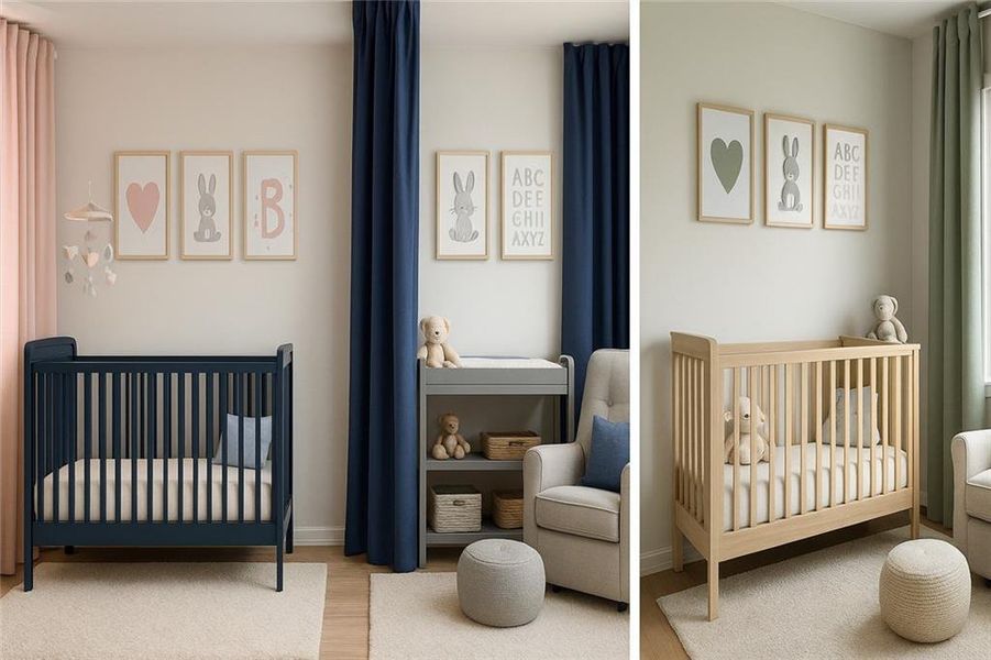 Furnished interior view inside a new home in , Commerce (Image 9).