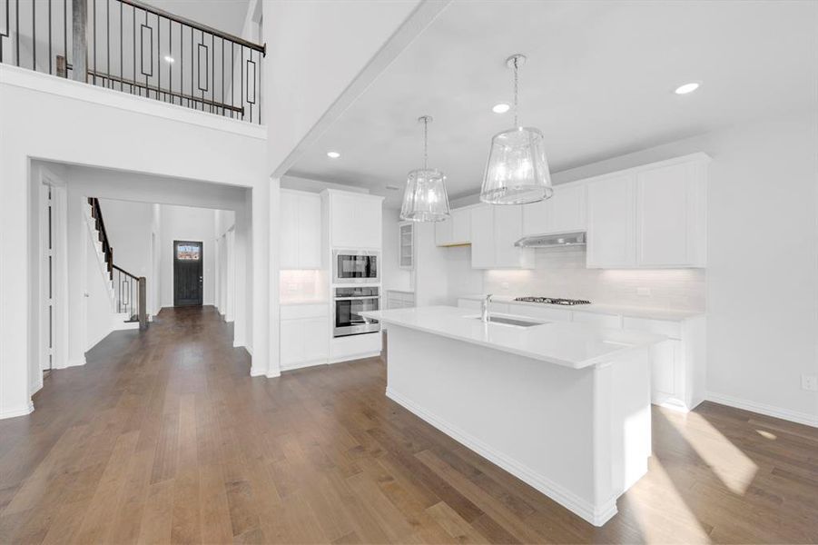 Furnished interior view inside a new home in Lilyana, Celina (Image 5).