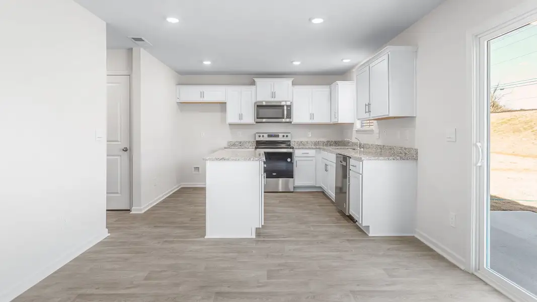 Furnished interior view inside a new home in Foxtail, Yadkinville (Image 3). Furnished interior view inside a new home in Foxtail, Yadkinville (Image 3).