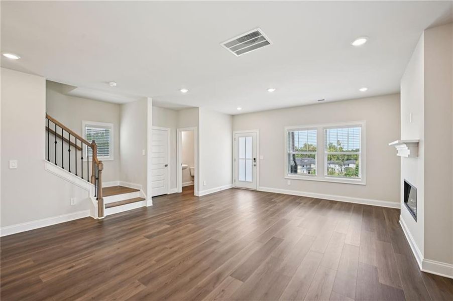 Spacious, unfurnished interior of a new home in Hemingway - Cottage Series, Cumming (Image 27).
