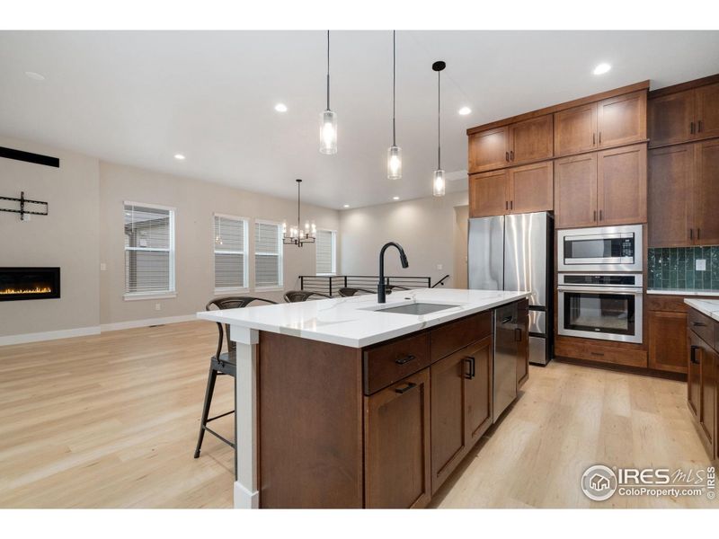 Furnished interior view inside a new home in , Timnath (Image 7).