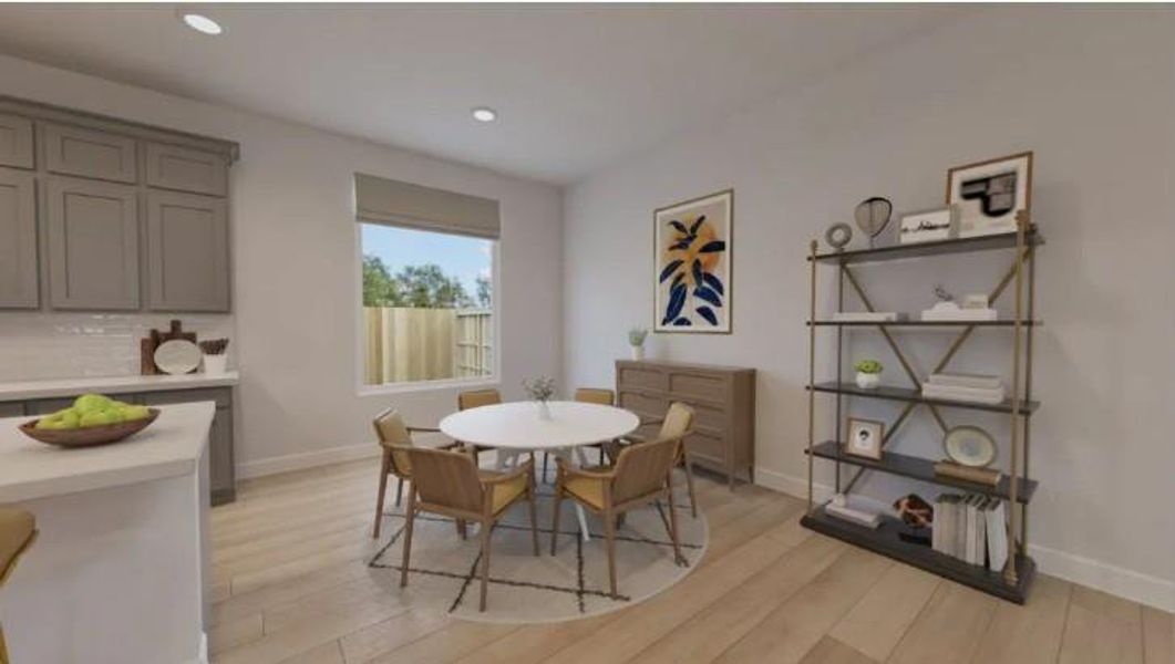 Pics are not of actual home.  They are a representative of a home of the same floor plan