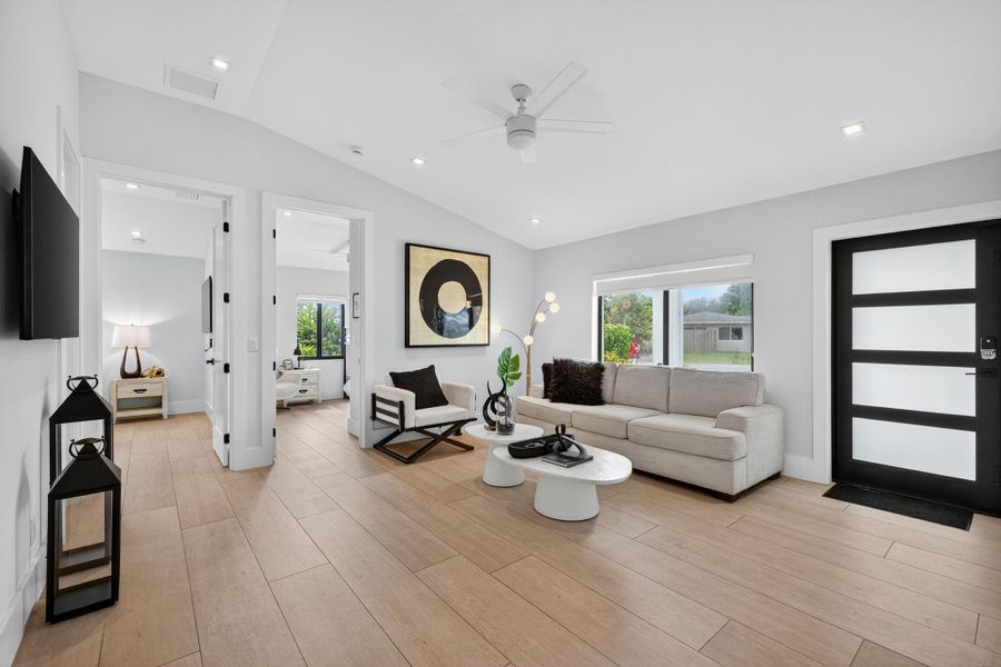 Furnished interior view inside a new home in , Oakland Park (Image 11). Furnished interior view inside a new home in , Oakland Park (Image 11).