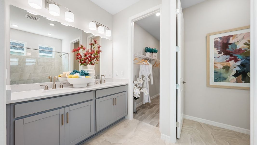 Representative furnished interior of a home built from the Bahama by Taylor Morrison in Palms at Coasterra, Palmetto (Image 17).