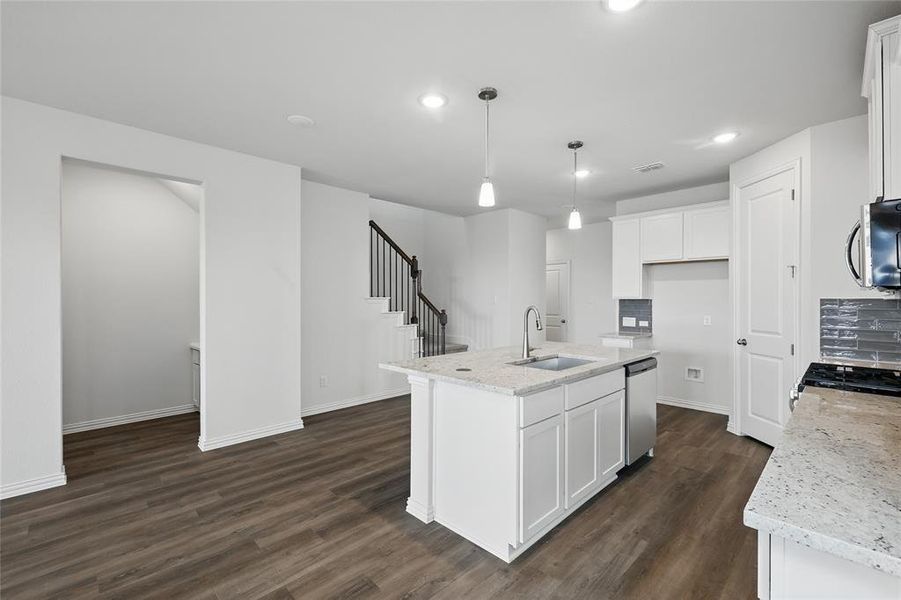 Furnished interior view inside a new home in Bel Air Village, Sherman (Image 9).