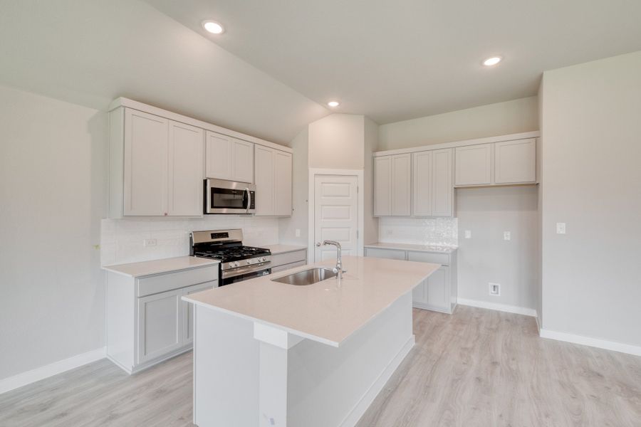Furnished interior view inside a new home in Prairie Winds, Hutto (Image 7).