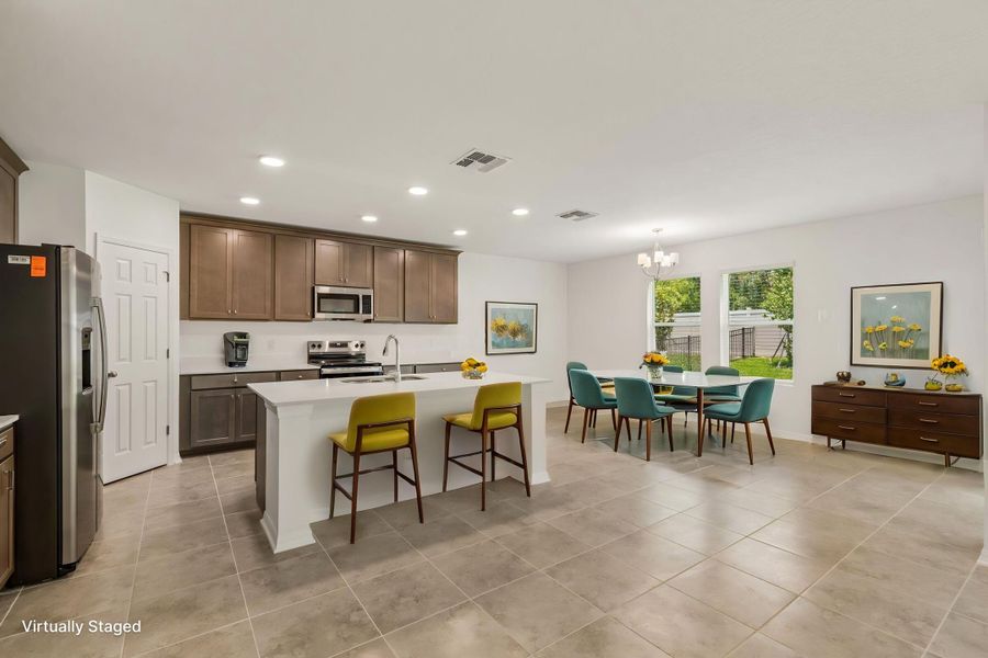 Kitchen - Virtually Staged